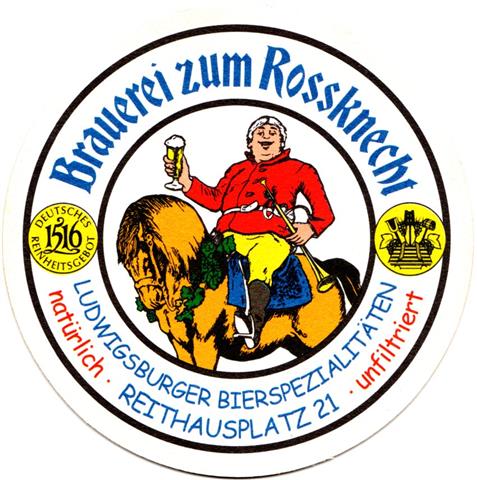 ludwigsburg lb-bw rossknecht rund 5-6a (215-pferd mit reiter)